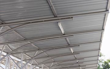 installing Burnham metal roofing